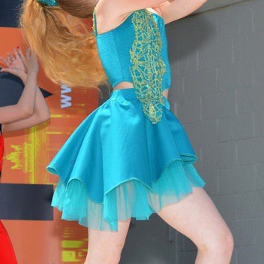 Kelle Dance one piece costume.